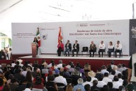 Presidenta Sheinbaum apoyó construcción del distribuidor vial Santa Ana: Lorena Cuéllar