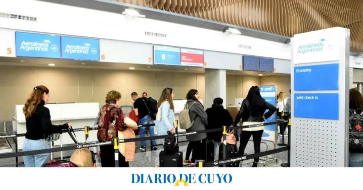 Paro de controladores aéreos: según Aeropuertos Argentina, en San Juan hoy los vuelos “figuran sin demora”
