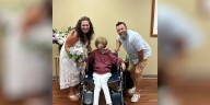 Lakewood Ranch Medical helps couple celebrate their wedding with family