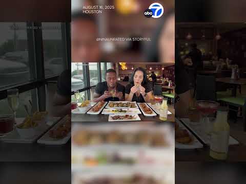Driver smashes through restaurant as influencers film review, shocking video shows