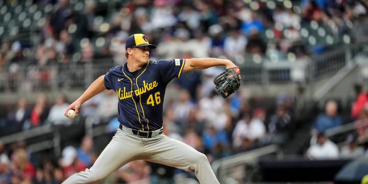 Brewers beat Braves 3-1 on just 3 hits
