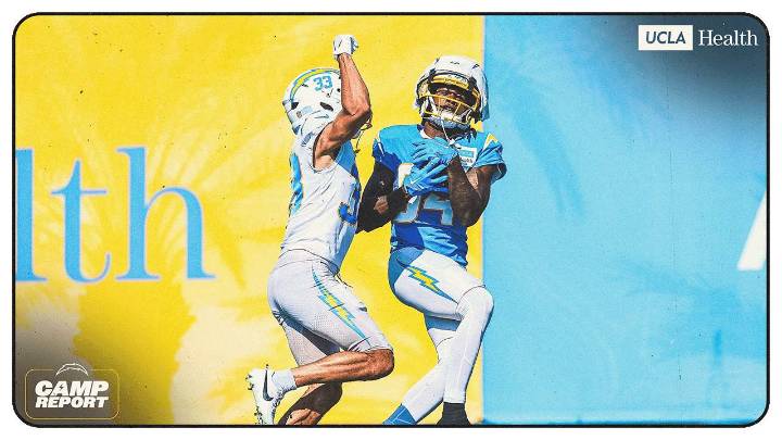 Chargers Camp Report: KeAndre Lambert-Smith Keeps Shining With 2 TDs