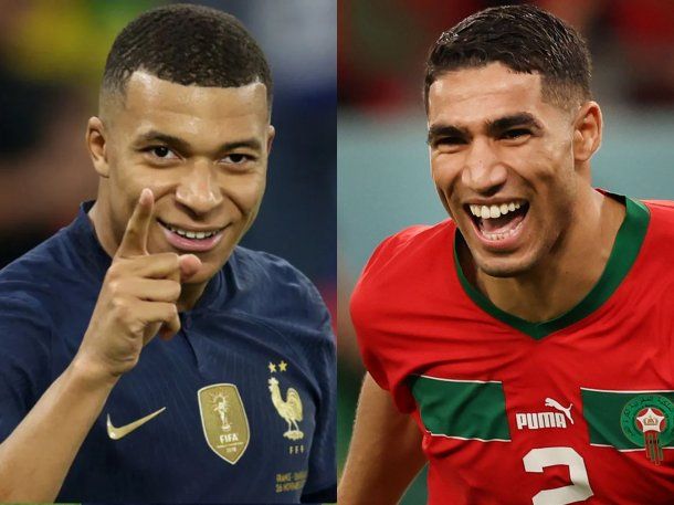 Mundial sin rodeos: Mbappé y Hakimi en datos, amigos y rivales