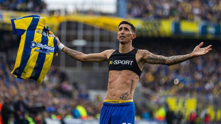 Clásico soñado para Ángel Di María: gol de tiro libre y triunfo de Rosario Central sobre Newell's