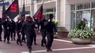 'No home in our community' | Indianapolis leaders denounce 'hate group' demonstration in downtown Indianapolis