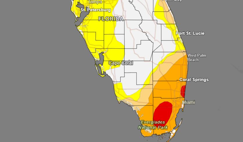 This year, South Florida got one of its driest summers on record