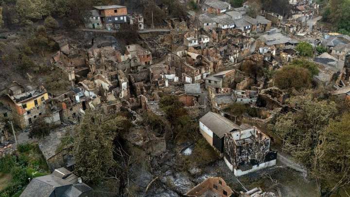 Mapa de incendios activos en Galicia: consulta cómo evolucionan todos los focos