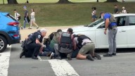 Officers detain man in apparent ICE enforcement on National Mall