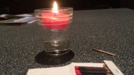 Thrift Store Confuses Shot Glasses for Candle Holders