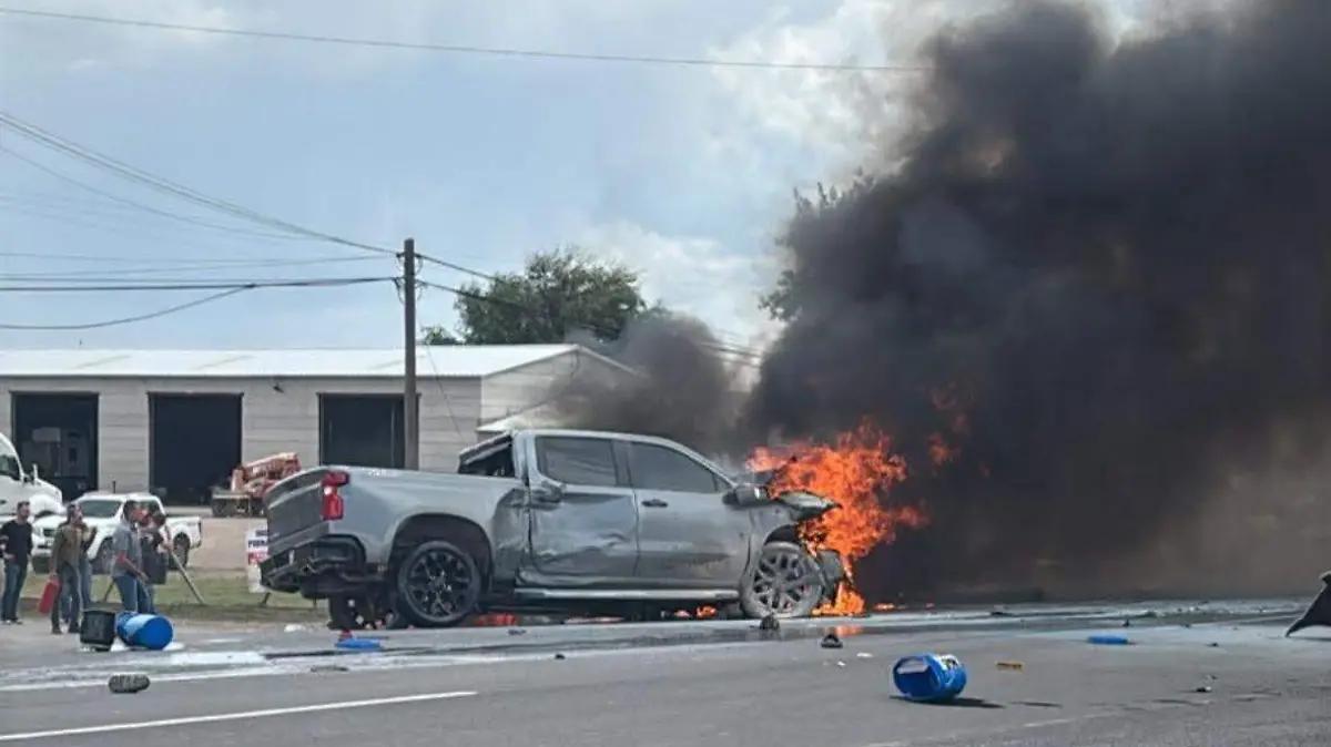 Cuatro muertos y cinco heridos: Saldo de trágico accidente en el km 21 del Corredor Comercial “Manitoba”