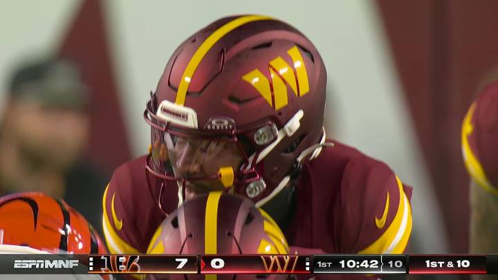 Deebo Samuel gets his first touch with Washington