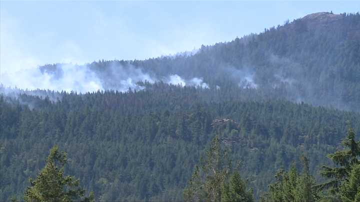 ‘I expected the worst’: People return home after Wesley Ridge wildfire