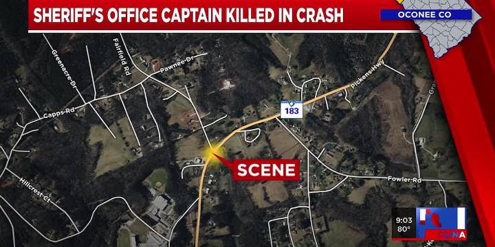 Coroner: Spartanburg Co. Sheriff’s Office captain identified in Walhalla crash