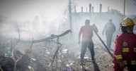 Viento Zonda: Ciudad bajo fuego: 22 focos, casas afectadas, intoxicados y miedo