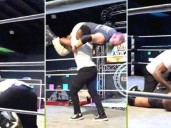 Un luchador de MMA casi asesina a otro en vivo: Raja Jackson, el hijo de “Rampage”, desató una brutal golpiza