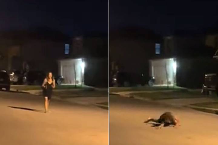 Pregnant Woman Falls During Viral TikTok Sprinting Challenge (Exclusive)