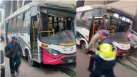 Línea 1 del Metro: Cúster choca contra la estación Santa Rosa