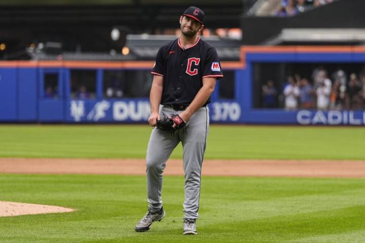 Gavin Williams overcomes frightful first, nearly pitches Guardians’ first no-hitter in 44 years