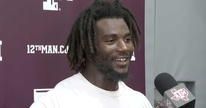 Texas A&M running back Le'Veon Moss ready to go for season opener