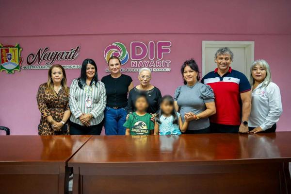 Avanzan procesos de adopción en Nayarit: primera familia logra convivencia preadoptiva