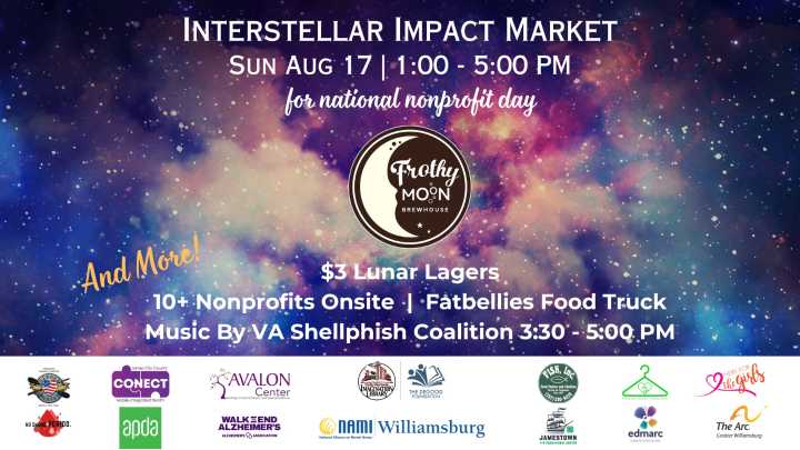 Celebrate National Nonprofit Day Locally at Frothy Moon’s Nonprofit Fair