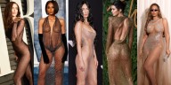 51 Times Celebrities Wore Naked Dresses on the Red Carpet