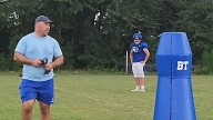 Remote-controlled tackle dummy elusive for St. Joseph's football