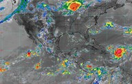 SMN pronostica lluvias muy fuertes y fuertes en gran parte de México; huracán Erin se fortalece a categoría 5 en el Caribe