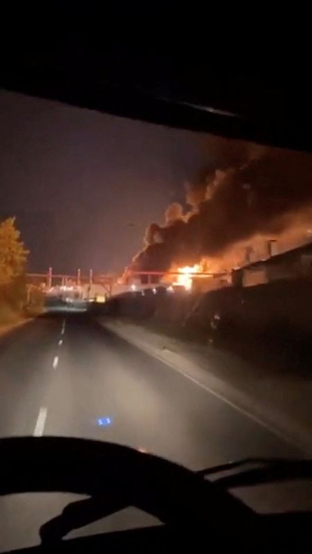 Ukraine says it struck oil refinery in Russia's Saratov region