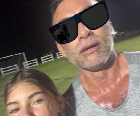 La foto del Chino Ríos con su hija de la que todos hablan en la web: detalle impactó a fans