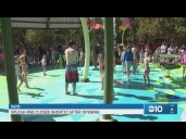 Splash pad memorial for fallen police officer closes less than two weeks after opening