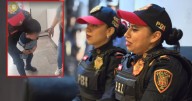 El instinto maternal de dos policías de CDMX que salvó un bebé de ahogarse en el Metro