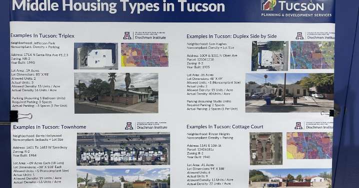Where should "middle housing" go? City of Tucson gathers thoughts from community