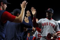 Red Sox’ Aroldis Chapman hasn’t allowed a hit since day of Patriots’ first training camp practice