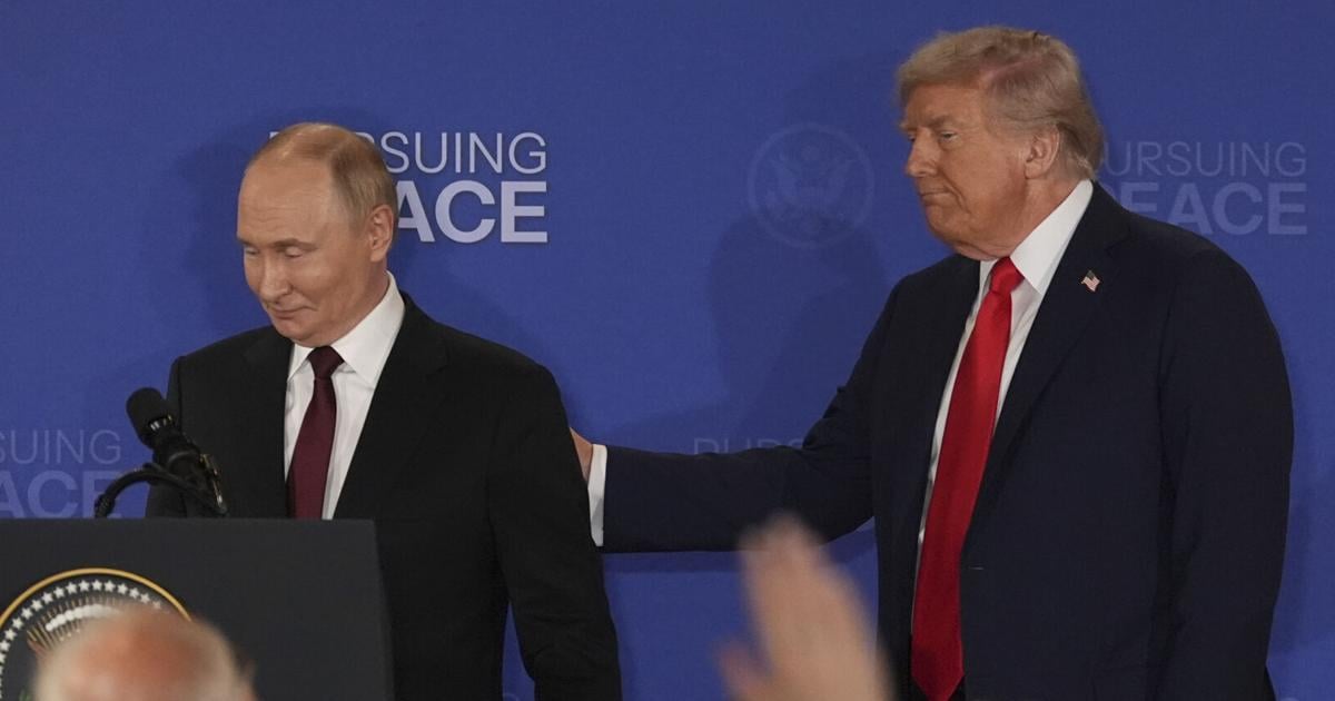 No deal to end Russia's war in Ukraine after Trump rolls out red carpet for Putin