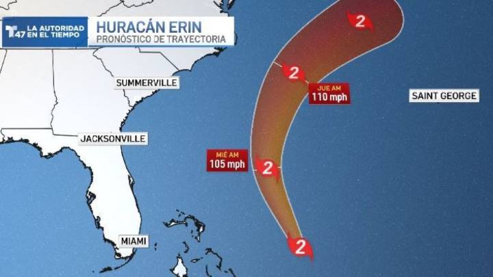 ¿El huracán Erin llegará a la Ciudad de Nueva York?
