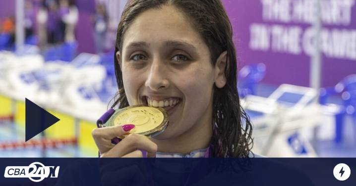 ¡Histórico! Agostina Hein, campeona mundial júnior de natación