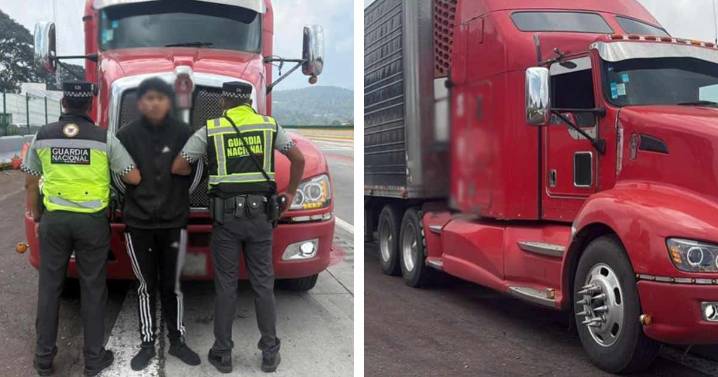 Cae asaltante que operaba en la México-Puebla: llevaba al chofer secuestrado