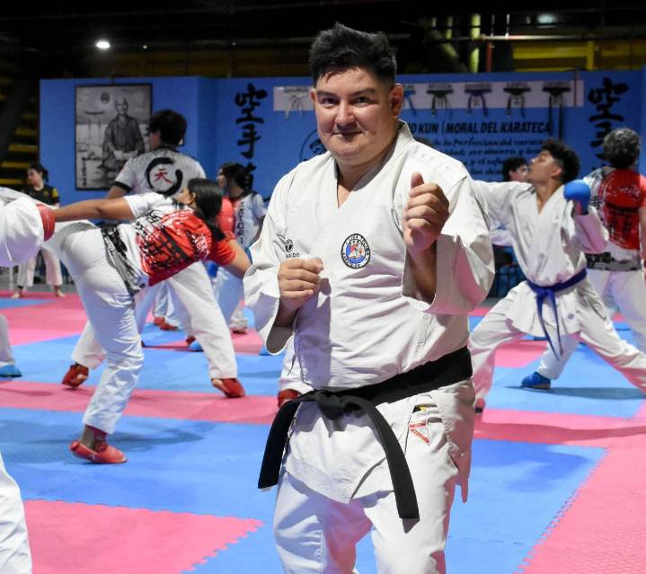 Con garra y amor en su deporte -