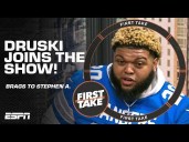 Druski brags to Stephen A. about his athleticism and can't name NBA teams in the West 🤣