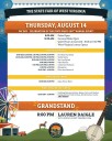 State Fair of West Virginia Schedule for Aug. 14