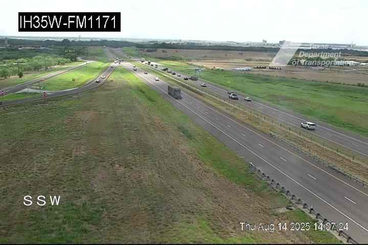 FM 1171 at I-35W has reopened