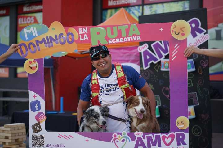 Impulsa Ruta Recreativa convivencia entre familias, jóvenes y sociedad