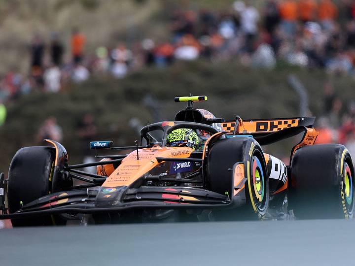 Norris, imbatible; el más veloz en práctica 2 del GP de Países Bajos