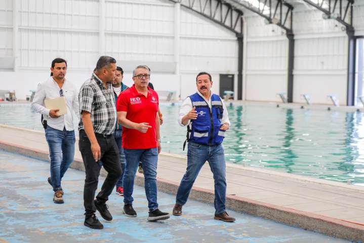 ¡Alberca 450 ya casi está lista!
