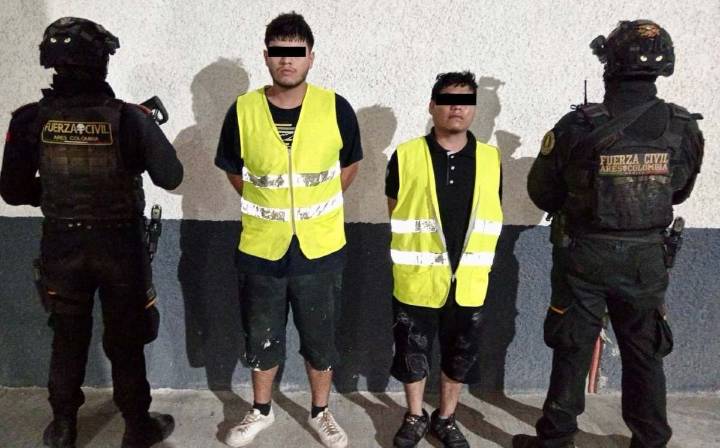 Capturan a 2 presuntos integrantes de un grupo criminal internacional en Vallecillo, Nuevo León