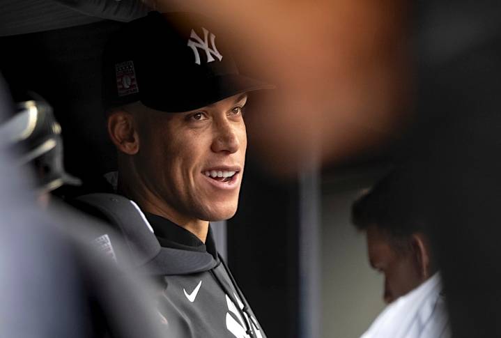 Yankees’ Aaron Judge takes big rehab step, gives new elbow update