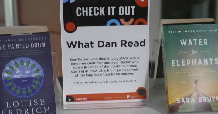 An Ohio man made a list of the 3,599 books he read in his lifetime. It has become an inspiration to book lovers everywhere.