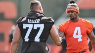 Browns offensive line faces major test in joint practices with Eagles defensive front