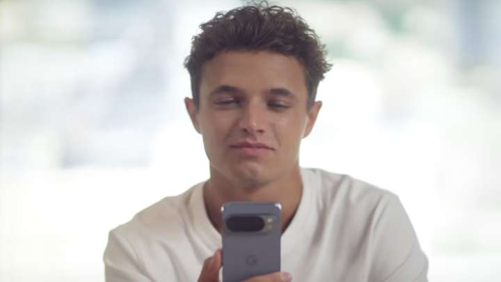 Top-secret unreleased Google gadget that ISN'T public yet spotted in Lando Norris video by eagle
